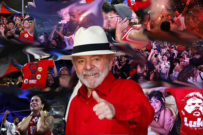 Luiz Inácio Lula da Silva, presidente de Brasil, tras ganar las elecciones presidenciales frente a Flávio Bolsonaro.