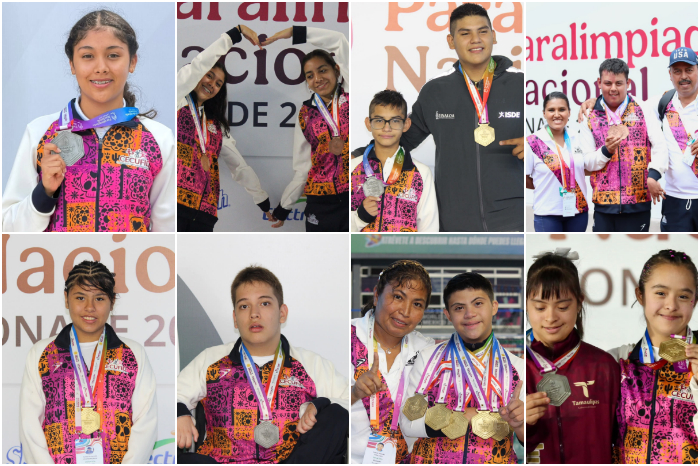 Delegación de Michoacán que obtuvo 60 medallas en la Paralimpiada Nacional 2026.