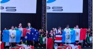 Atletas michoacanas ganadoras de medallas en el Campeonato Mundial de Pole Sports y Deportes Aéreos 2026.