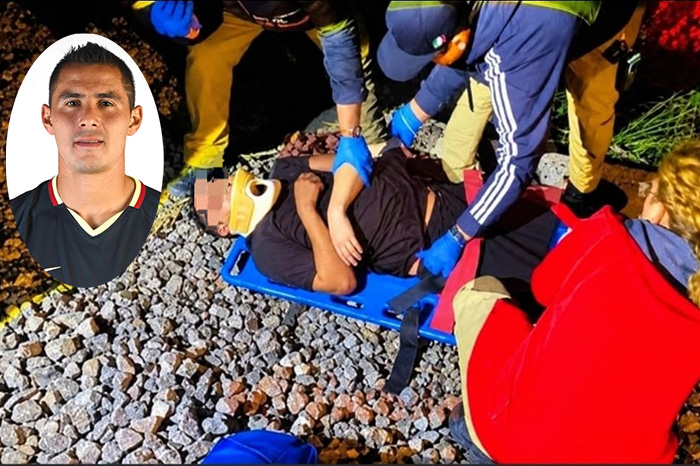 Paul Aguilar, exfutbolista del Club América y de la Selección Mexicana, relacionado con un accidente vial en Yurécuaro.