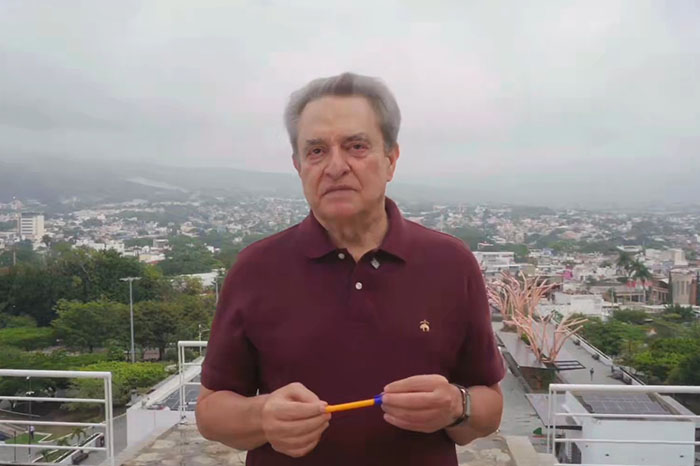 Frame del video de Pio López Obrador.