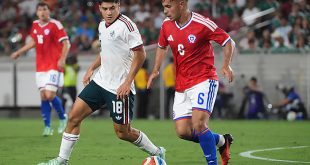 Rafa Márquez durante el México vs Chile que terminó 0-2