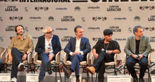 rueda de prensa de Campeón ganacho con Alfonso y Jonás Cuarón