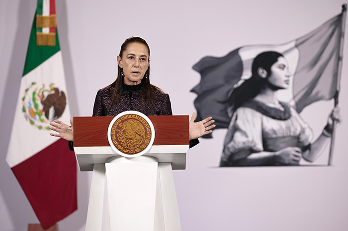 Claudia Sheinbaum acusa a grupos de derecha de Estados Unidos de intervenir en México
