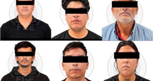Fiscalía de Michoacán informa sobre la vinculación a proceso de seis personas por presunto secuestro, extorsión y robo.