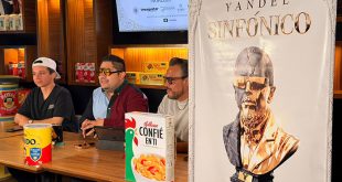 Rueda de prensa para presentar el concierto de Yandel en Morelia.